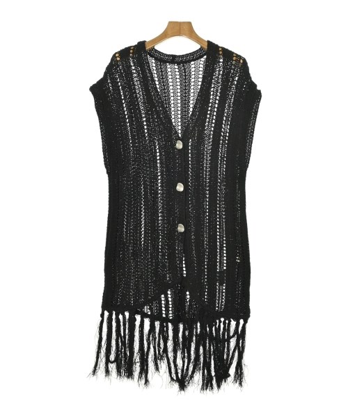 PUBLIC TOKYO(パブリック　トウキョウ)ベスト 黒 サイズ:F/2200670553082