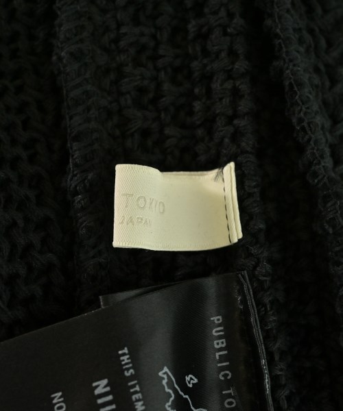 PUBLIC TOKYO（パブリック　トウキョウ）ベスト 黒 サイズ:F レディース/2200670553082