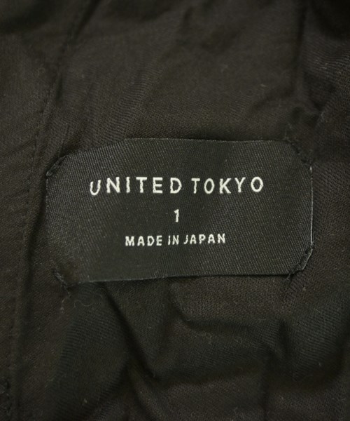 UNITED TOKYO（ユナイテッドトウキョウ）スラックス 黒 サイズ:1(S位) レディース/2200670553181