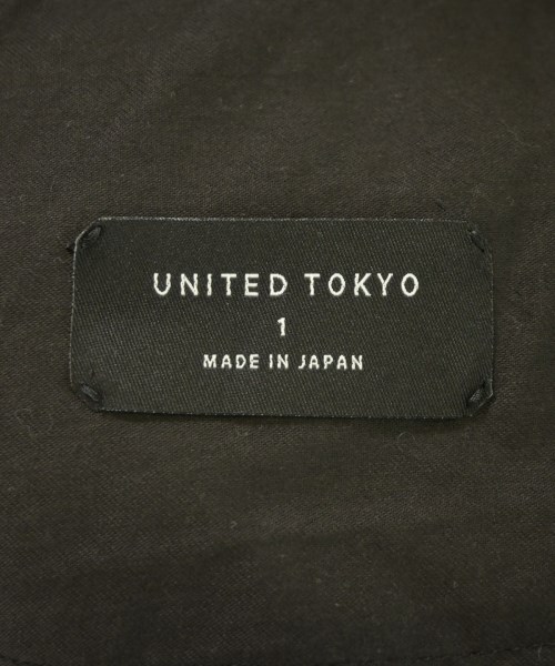 UNITED TOKYO（ユナイテッドトウキョウ）スラックス 黒 サイズ:1(S位) レディース/2200670553204