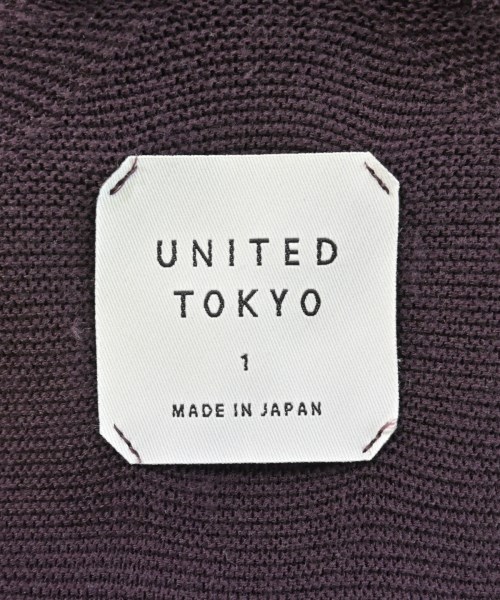 UNITED TOKYO（ユナイテッドトウキョウ）カーディガン 紫 サイズ:1(S位) レディース/2200675414029