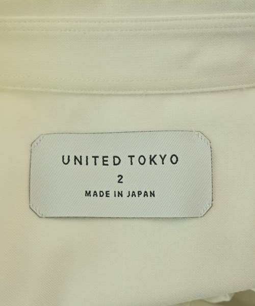 UNITED TOKYO（ユナイテッドトウキョウ）カジュアルシャツ 白 サイズ:2(M位) メンズ/2200675850032