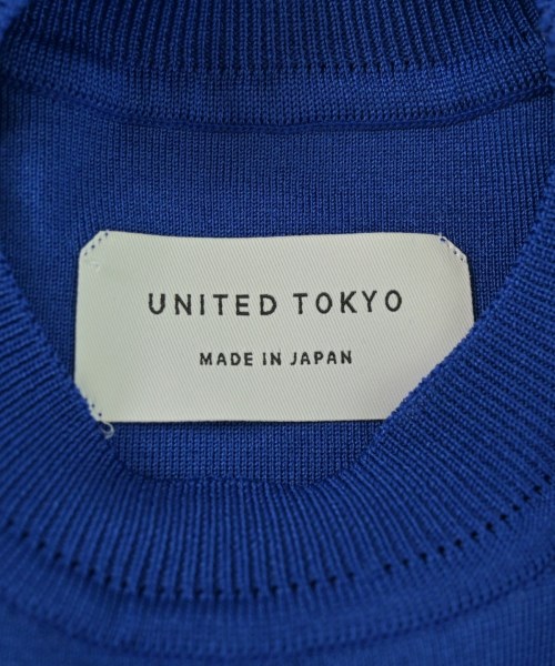 UNITED TOKYO（ユナイテッドトウキョウ）ニット・セーター 青 サイズ:F レディース/2200671182113