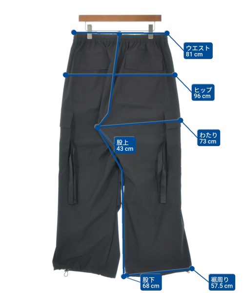 UNITED TOKYO（ユナイテッドトウキョウ）カーゴパンツ 黒 サイズ:2(M位) メンズ/2200672913013