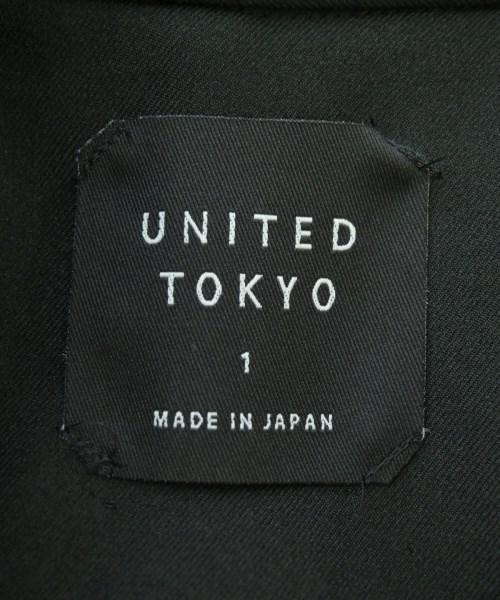 UNITED TOKYO（ユナイテッドトウキョウ）カジュアルジャケット 黒 サイズ:1(S位) レディース/2200678549025