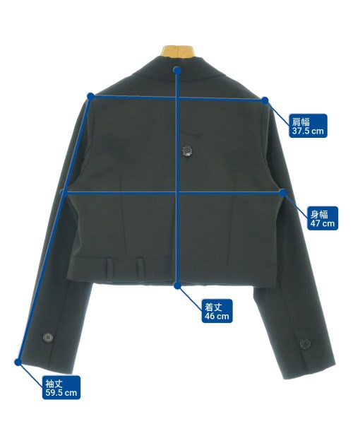 UNITED TOKYO（ユナイテッドトウキョウ）カジュアルジャケット 黒 サイズ:1(S位) レディース/2200678549025