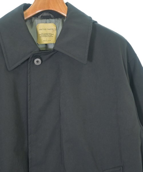 UNITED TOKYO（ユナイテッドトウキョウ）ステンカラーコート 黒 サイズ:1(S位) メンズ/2200679765011