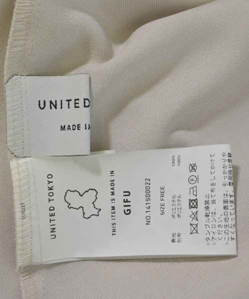 UNITED TOKYO（ユナイテッドトウキョウ）カジュアルシャツ ベージュ サイズ:F レディース/2200679873013