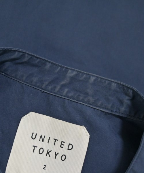 UNITED TOKYO（ユナイテッドトウキョウ）カジュアルシャツ 紺 サイズ:2(M位) メンズ/2200675672061