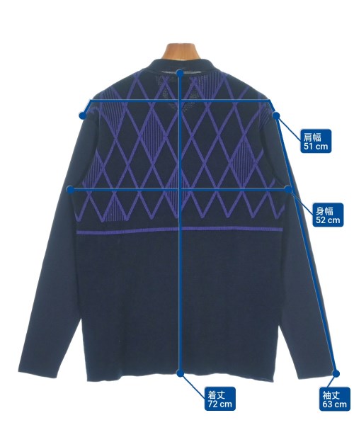 UNITED TOKYO（ユナイテッドトウキョウ）ニット・セーター 紺 サイズ:1(S位) メンズ/2200680171047