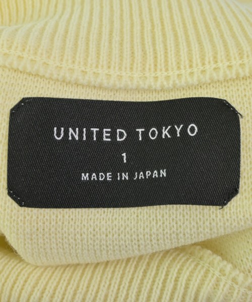 UNITED TOKYO（ユナイテッドトウキョウ）ニット・セーター 黄 サイズ:1(S位) メンズ/2200678152058