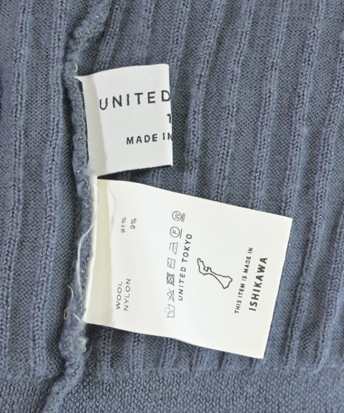 UNITED TOKYO（ユナイテッドトウキョウ）ニット・セーター グレー サイズ:1(S位) レディース/2200682034029