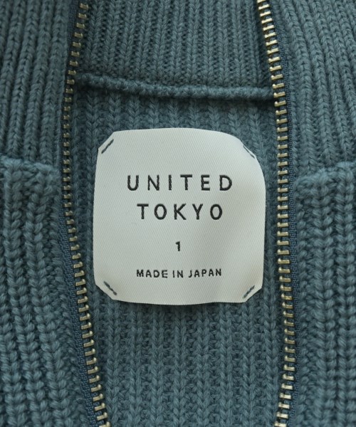 UNITED TOKYO（ユナイテッドトウキョウ）カーディガン 青 サイズ:1(S位) メンズ/2200687256105