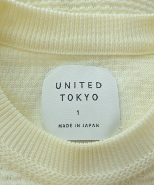 UNITED TOKYO（ユナイテッドトウキョウ）Tシャツ・カットソー 白 サイズ:1(S位) メンズ/2200687256181