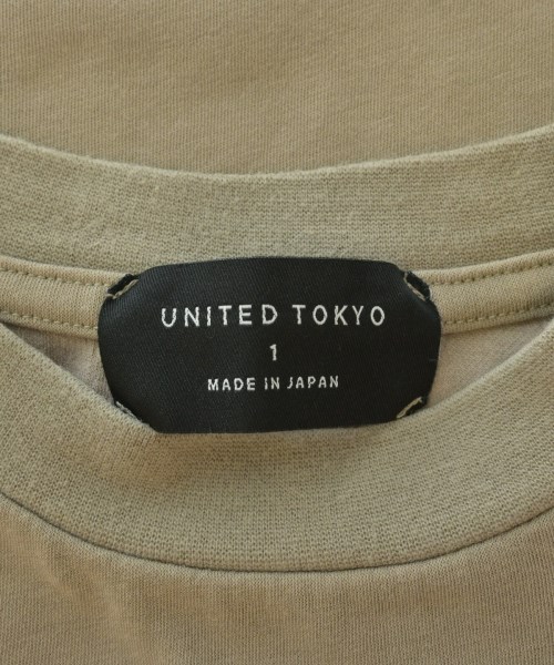 UNITED TOKYO（ユナイテッドトウキョウ）Tシャツ・カットソー ベージュ サイズ:1(S位) メンズ/2200687256198