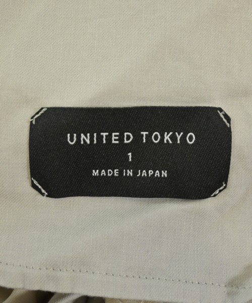 UNITED TOKYO（ユナイテッドトウキョウ）スラックス 白 サイズ:1(S位) レディース/2200687256242