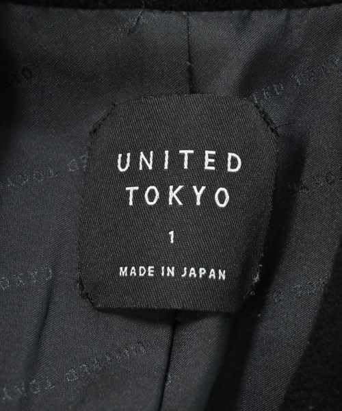 UNITED TOKYO（ユナイテッドトウキョウ）チェスターコート 黒 サイズ:1(S位) レディース/2200694962013