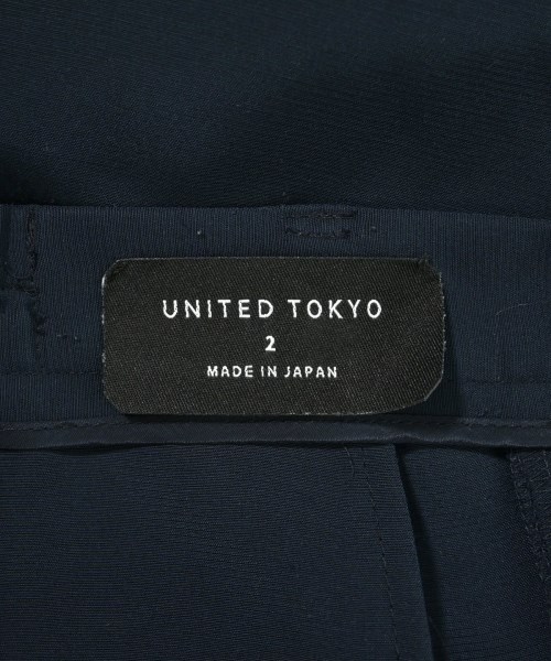UNITED TOKYO（ユナイテッドトウキョウ）スラックス 紺 サイズ:2(M位) レディース/2200689538018