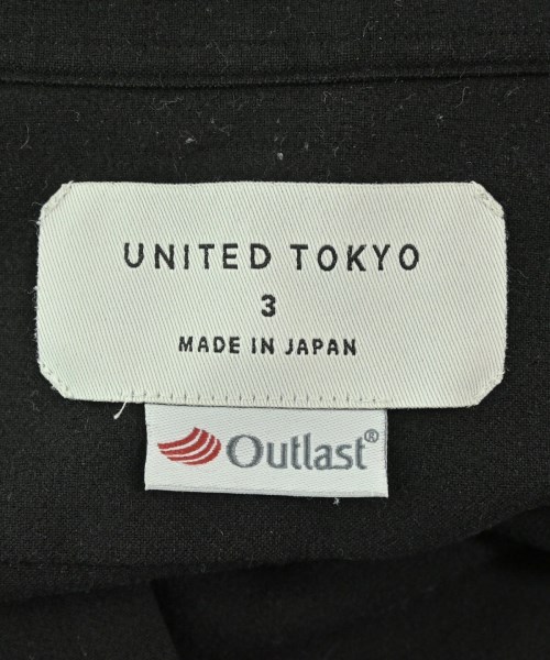 UNITED TOKYO（ユナイテッドトウキョウ）カジュアルシャツ 黒 サイズ:3(L位) メンズ/2200697808028