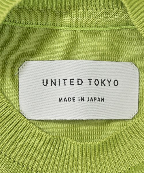UNITED TOKYO（ユナイテッドトウキョウ）ニット・セーター 緑 サイズ:F レディース/2200697881038