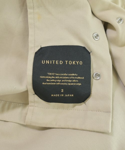 UNITED TOKYO（ユナイテッドトウキョウ）カジュアルシャツ ベージュ サイズ:2(M位) メンズ/2200698147058