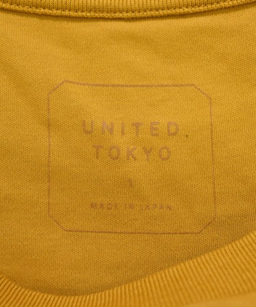 UNITED TOKYO（ユナイテッドトウキョウ）Tシャツ・カットソー 黄 サイズ:1(S位) レディース/2200697631206