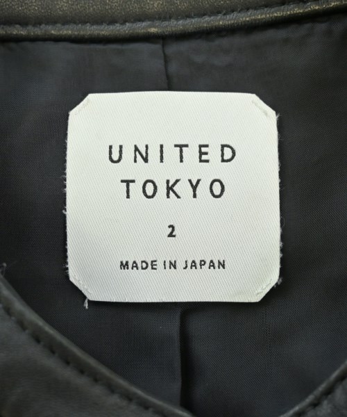 UNITED TOKYO（ユナイテッドトウキョウ）ライダース 黒 サイズ:2(M位) メンズ/2200699823012