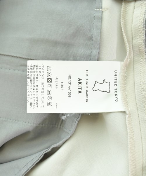 UNITED TOKYO（ユナイテッドトウキョウ）スラックス ベージュ サイズ:1(S位) メンズ/2200699864138