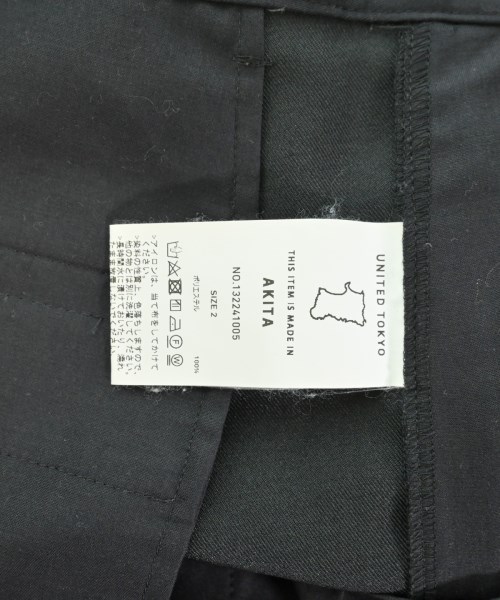 UNITED TOKYO（ユナイテッドトウキョウ）スラックス 黒 サイズ:2(M位) メンズ/2200699864145