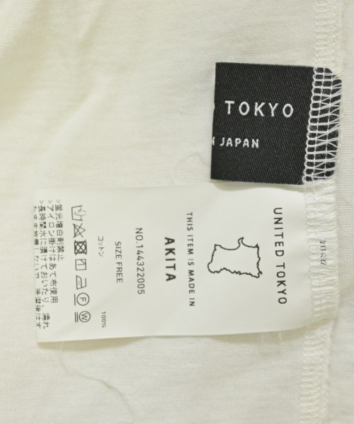 UNITED TOKYO（ユナイテッドトウキョウ）Tシャツ・カットソー 白 サイズ:F レディース/2200695671211
