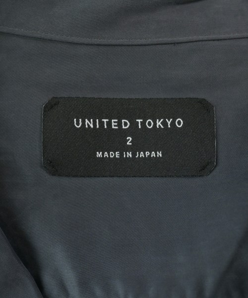 UNITED TOKYO（ユナイテッドトウキョウ）カジュアルシャツ グレー サイズ:2(M位) メンズ/2200696863080