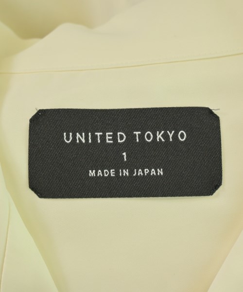 UNITED TOKYO（ユナイテッドトウキョウ）カジュアルシャツ 白 サイズ:1(S位) メンズ/2200696863431