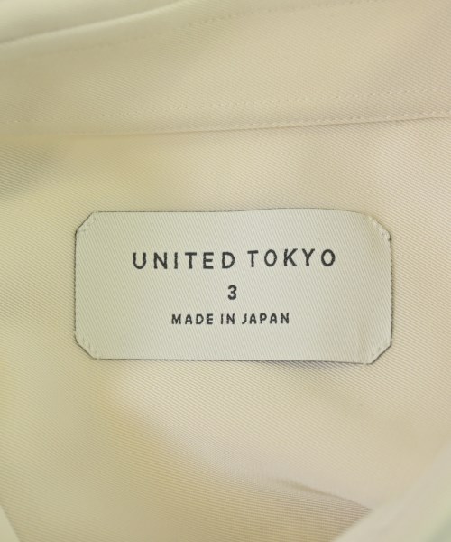 UNITED TOKYO（ユナイテッドトウキョウ）カジュアルシャツ 白 サイズ:3(L位) メンズ/2200696863448