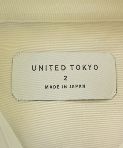 UNITED TOKYO（ユナイテッドトウキョウ）カジュアルシャツ 白 サイズ:2(M位) メンズ/2200696863455