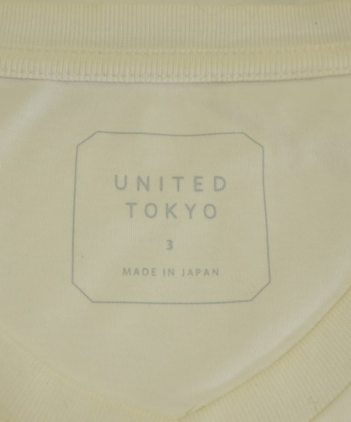 UNITED TOKYO（ユナイテッドトウキョウ）Tシャツ・カットソー 白 サイズ:3(L位) メンズ/2200698860629