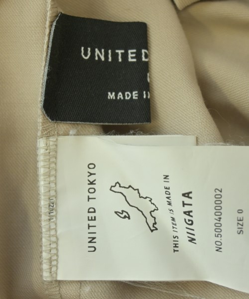 UNITED TOKYO（ユナイテッドトウキョウ）ブラウス ベージュ サイズ:0(XS位) レディース/2200701101053