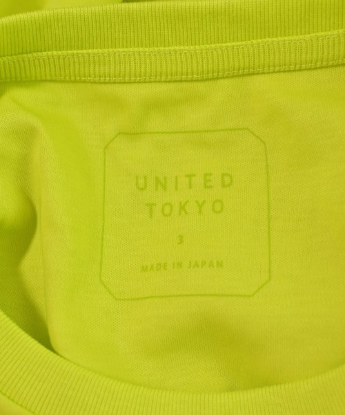UNITED TOKYO（ユナイテッドトウキョウ）Tシャツ・カットソー 緑 サイズ:3(L位) メンズ/2200701847036