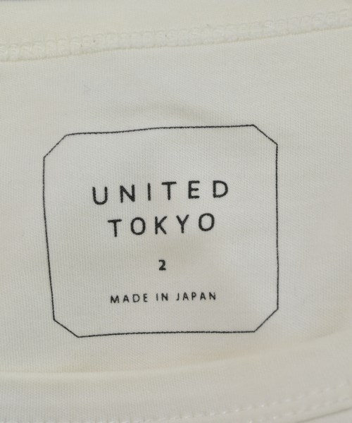 UNITED TOKYO（ユナイテッドトウキョウ）Tシャツ・カットソー 白 サイズ:2(M位) メンズ/2200701847043
