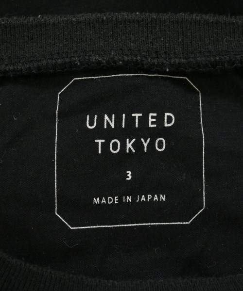UNITED TOKYO（ユナイテッドトウキョウ）Tシャツ・カットソー 黒 サイズ:3(L位) メンズ/2200698565050