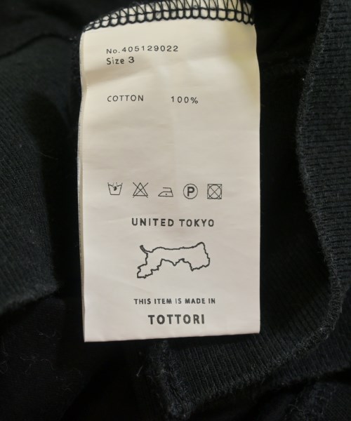 UNITED TOKYO（ユナイテッドトウキョウ）Tシャツ・カットソー 黒 サイズ:3(L位) メンズ/2200698565050