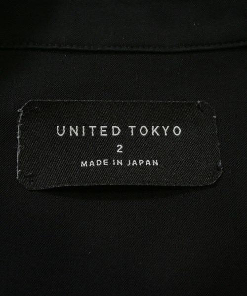 UNITED TOKYO（ユナイテッドトウキョウ）カジュアルシャツ 黒 サイズ:2(M位) メンズ/2200701758066