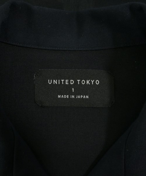 UNITED TOKYO（ユナイテッドトウキョウ）カジュアルシャツ 黒 サイズ:1(S位) メンズ/2200654872086