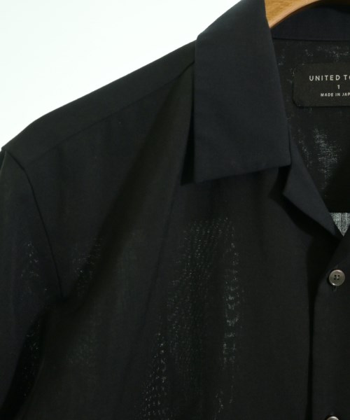 UNITED TOKYO（ユナイテッドトウキョウ）カジュアルシャツ 黒 サイズ:1(S位) メンズ/2200654872086