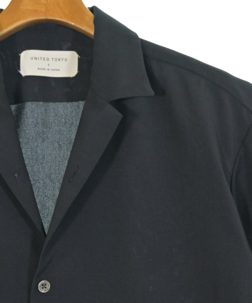 UNITED TOKYO（ユナイテッドトウキョウ）カジュアルシャツ 黒 サイズ:1(S位) メンズ/2200654872093