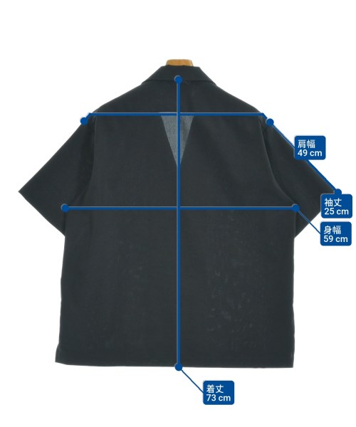 UNITED TOKYO（ユナイテッドトウキョウ）カジュアルシャツ 黒 サイズ:1(S位) メンズ/2200654872093