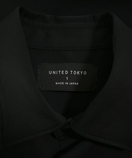 UNITED TOKYO（ユナイテッドトウキョウ）カジュアルシャツ 黒 サイズ:1(S位) メンズ/2200654872109