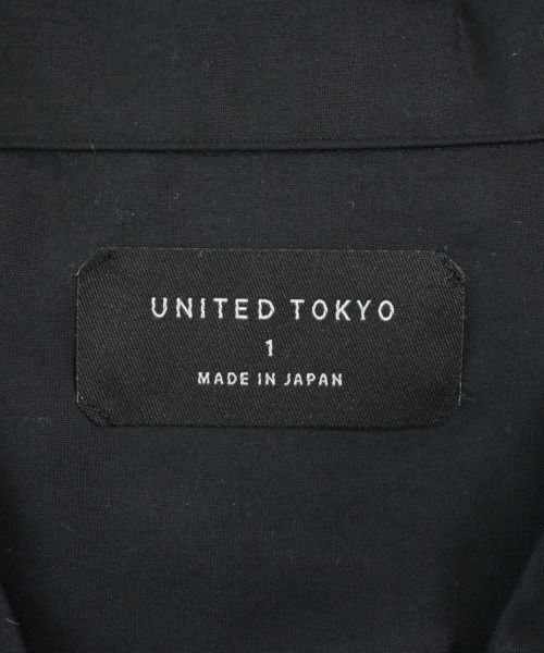 UNITED TOKYO（ユナイテッドトウキョウ）カジュアルシャツ 黒 サイズ:1(S位) メンズ/2200654872116