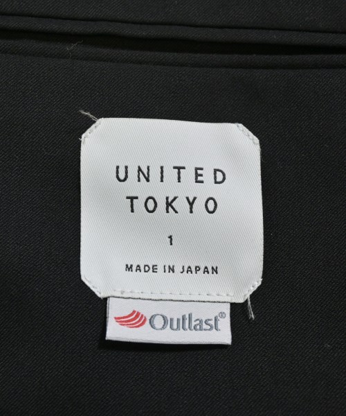 UNITED TOKYO（ユナイテッドトウキョウ）カジュアルジャケット 黒 サイズ:1(S位) メンズ/2200655868026