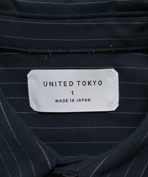 UNITED TOKYO（ユナイテッドトウキョウ）カジュアルシャツ 紺 サイズ:1(S位) メンズ/2200649956012
