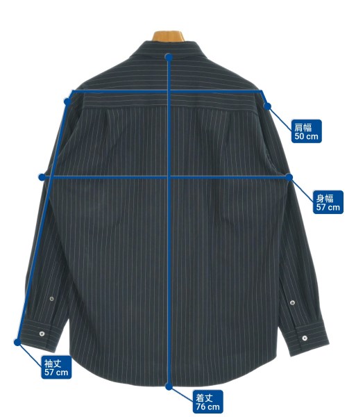 UNITED TOKYO（ユナイテッドトウキョウ）カジュアルシャツ 紺 サイズ:1(S位) メンズ/2200649956012